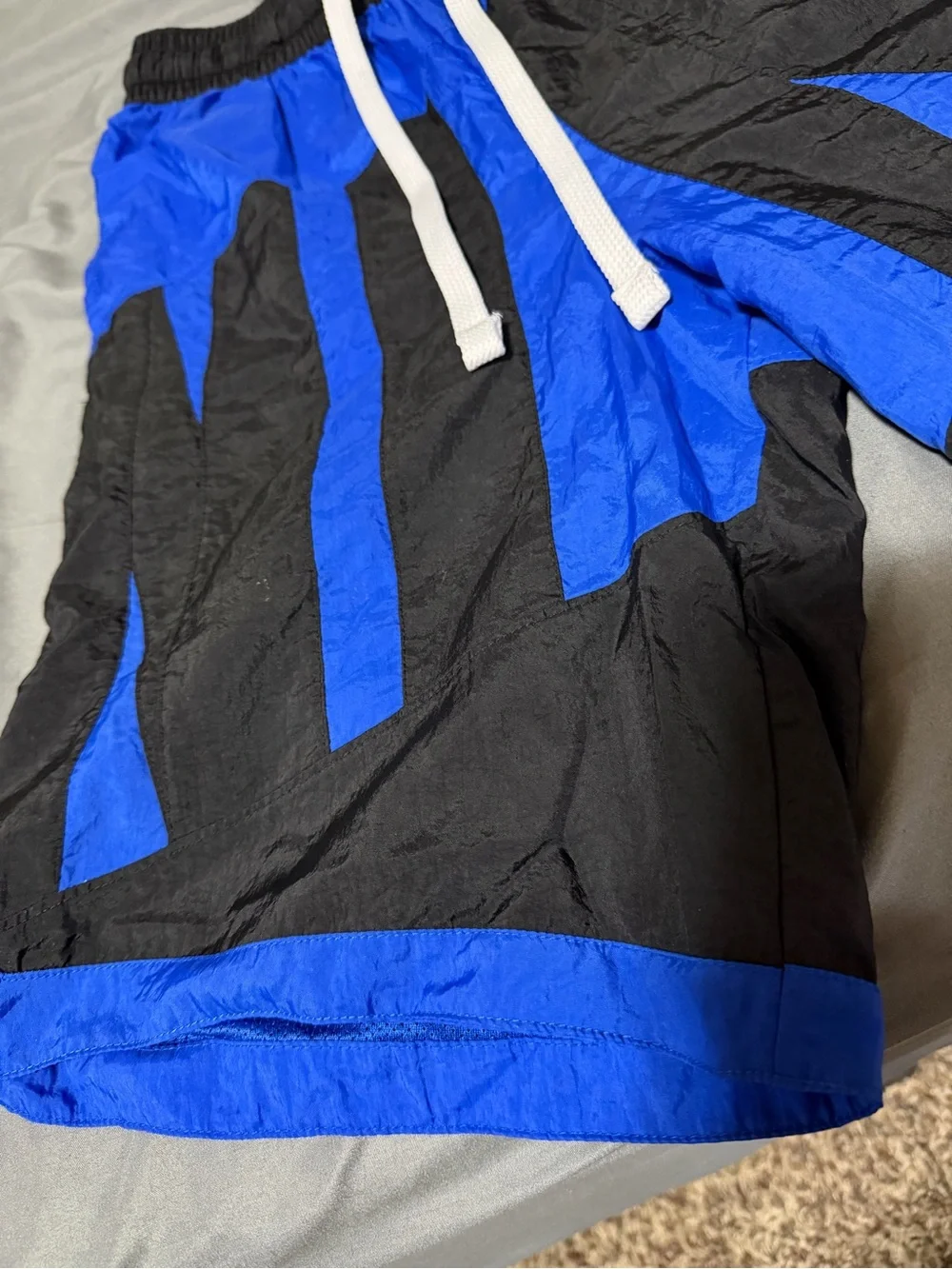 THROWBACK 3.0 DRY SHORTS Blue & Black Size S